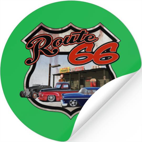 Route 66 Triple Stickers