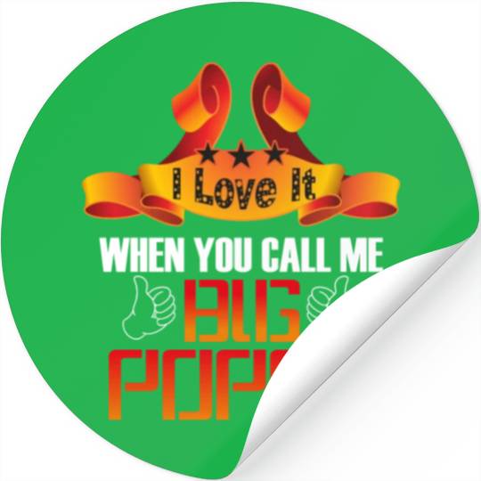 Big Poppy Stickers