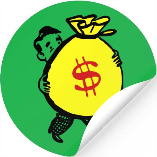 Money Bag Stickers
