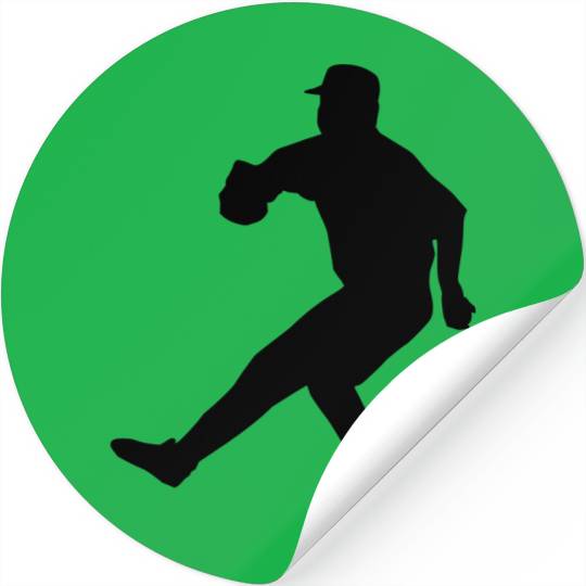 baseball pitcher Stickers
