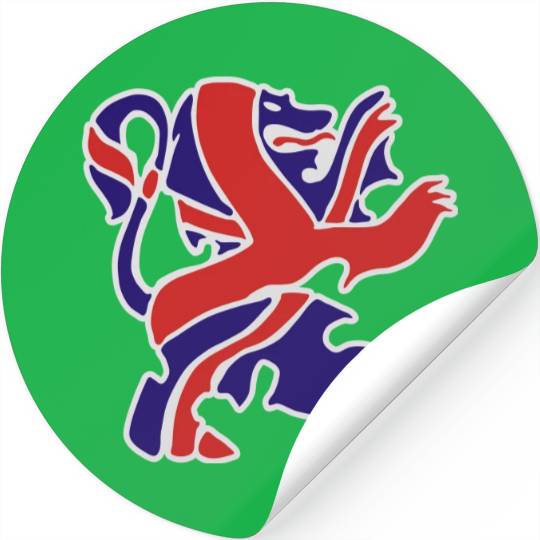 British Lion Stickers