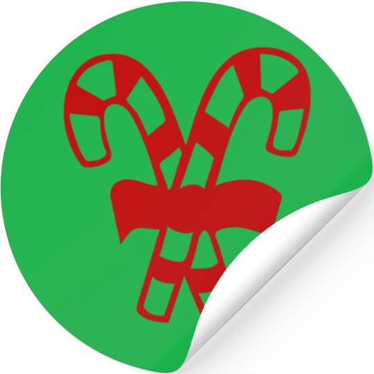 Candy Canes Stickers