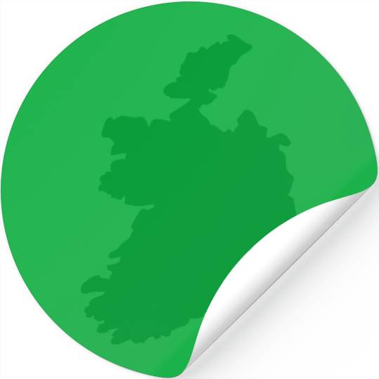 Ireland Solid Stickers