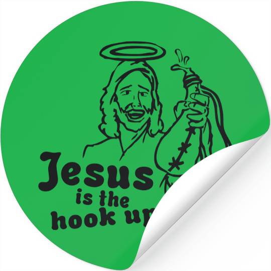 Jesus Hookup Stickers