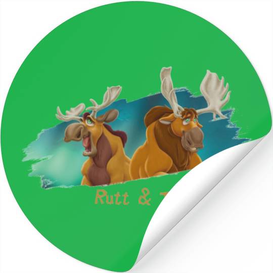 Brother Bear Rutt & Tuke moose Disney Stickers