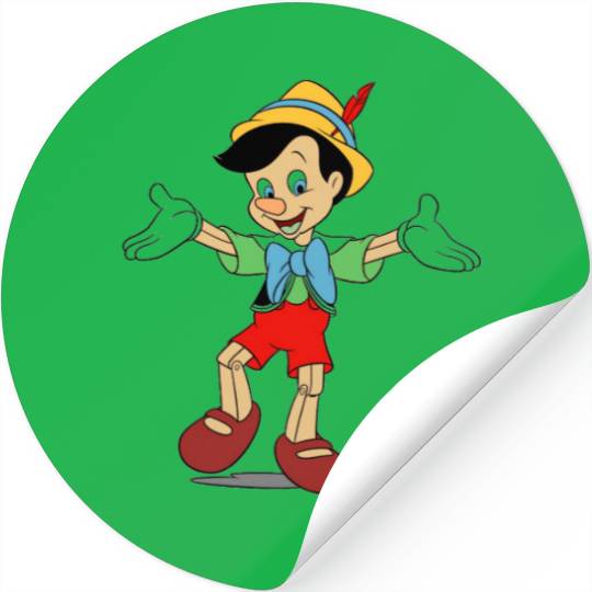 Pinocchio Disney Stickers