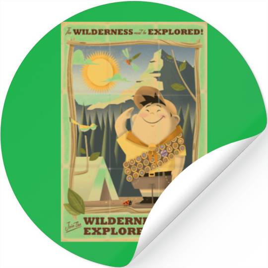 Wilderness Explorers with Russell - Disney Pixar Stickers
