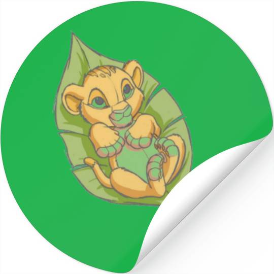 Infant Simba Disney Stickers