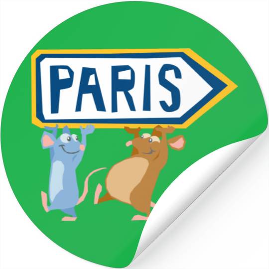 Ratatouille Remy and Emile Disney Stickers