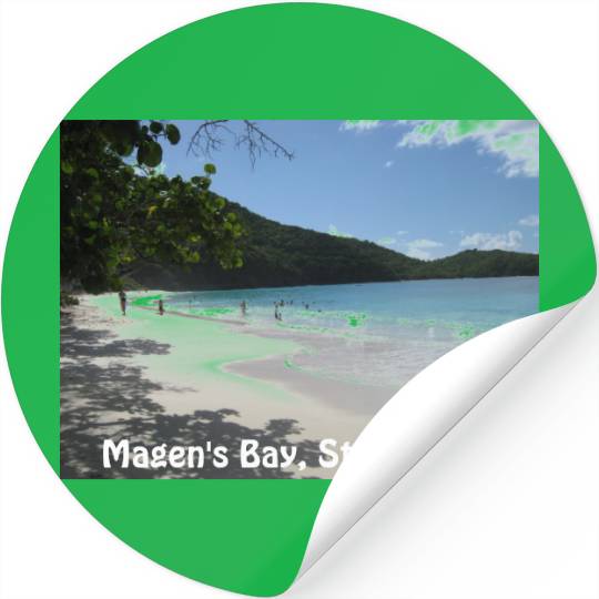 Magen's Bay, St. Thomas Stickers