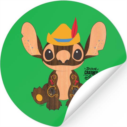 Stitch Crashes Disney | Pinocchio Stickers