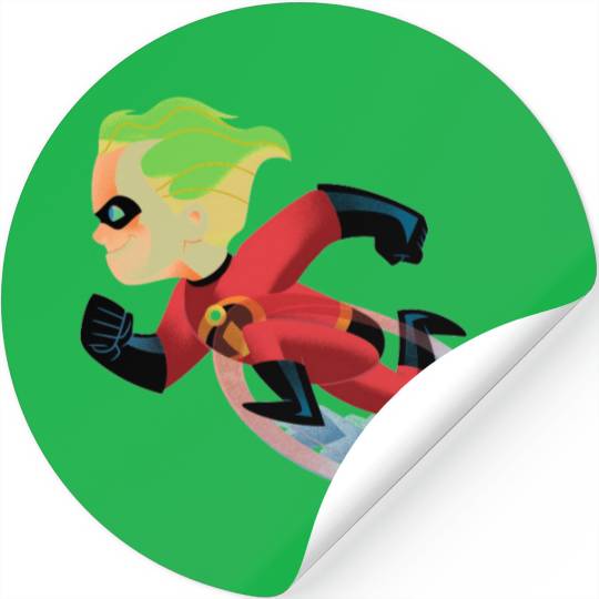 Incredibles Dash running Disney Stickers