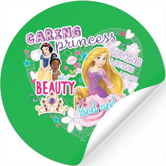 Disney Princess | Snow White, Tiana and Rapunzel Stickers