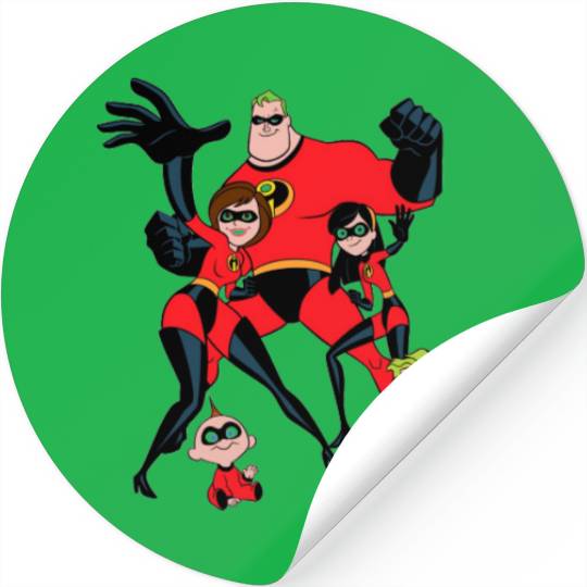The Incredibles Disney Stickers
