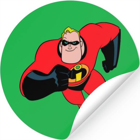 The Incredibles Mr.Incredible flying Disney Stickers