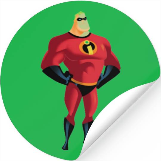 Disney Incredibles Mr. Incredible standing Stickers