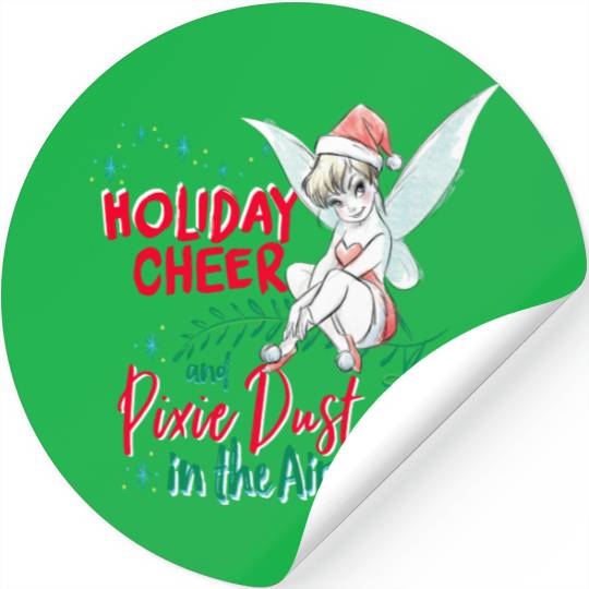 Disney | Tinker Bell | Holiday Cheer Quote Stickers