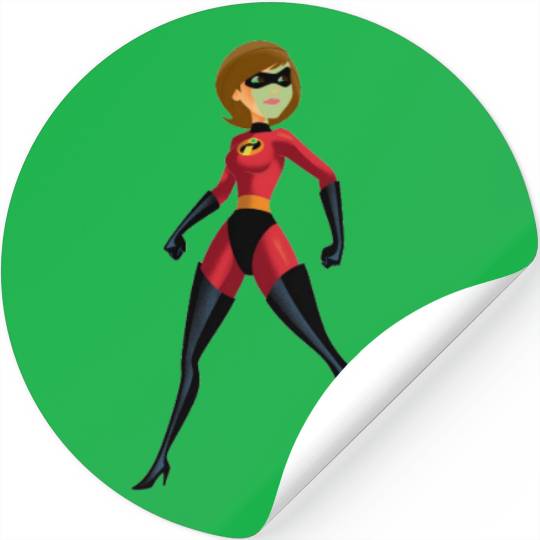 The Incredibles Mrs. Incredible Elastigirl Disney Stickers