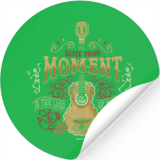 Disney Pixar Coco | "Seize Your Moment" Quote Stickers