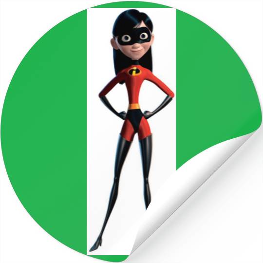 The Incredibles' Violet Disney Stickers