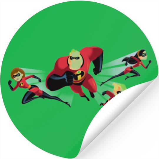 The Incredibles Disney Stickers