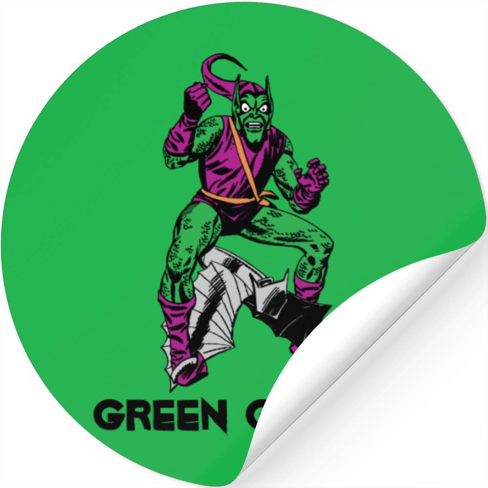 Green Goblin Retro Stickers