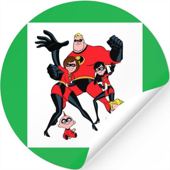 The Incredibles Disney Stickers
