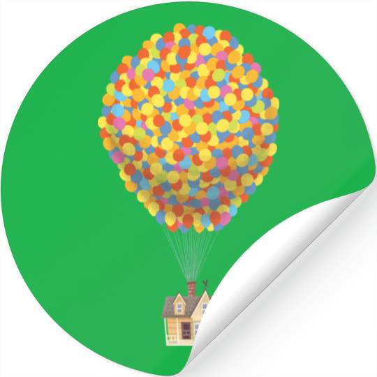 Discover Disney Pixar UP | Balloon House Pastel Stickers