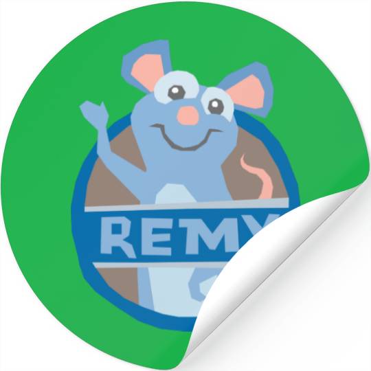 Ratatouille Remy waving Disney Stickers