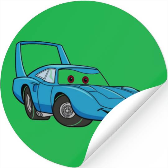 Discover Cars The King smiling Disney Stickers