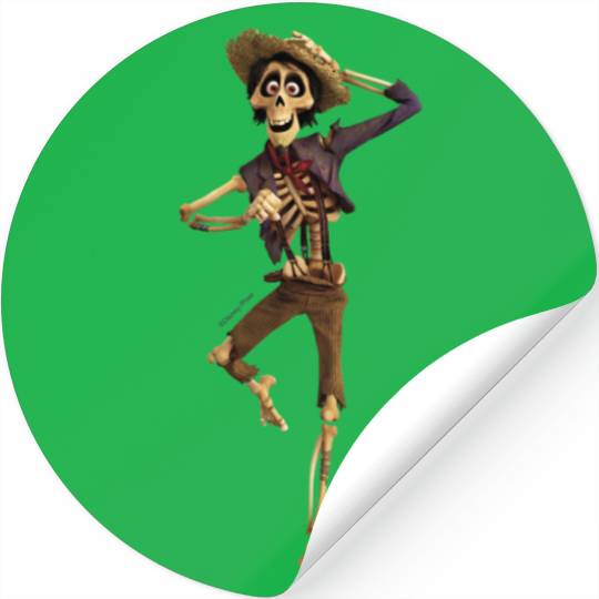 Disney Pixar Coco | Hector | Dancing Skeleton Stickers