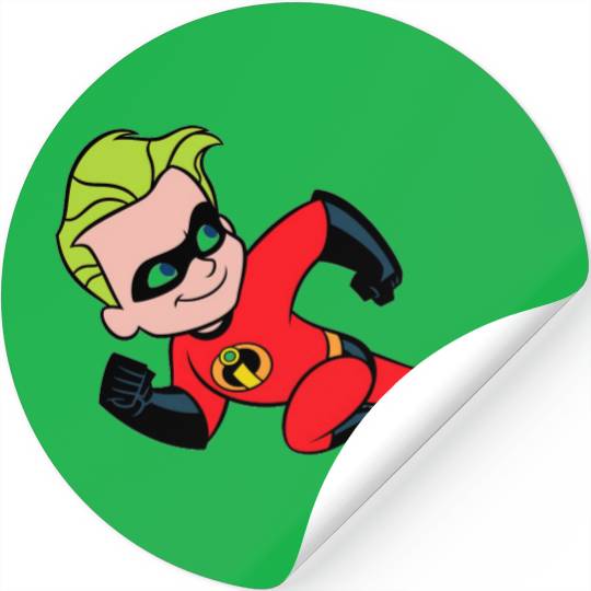 The Incredibles Dash running Disney Stickers