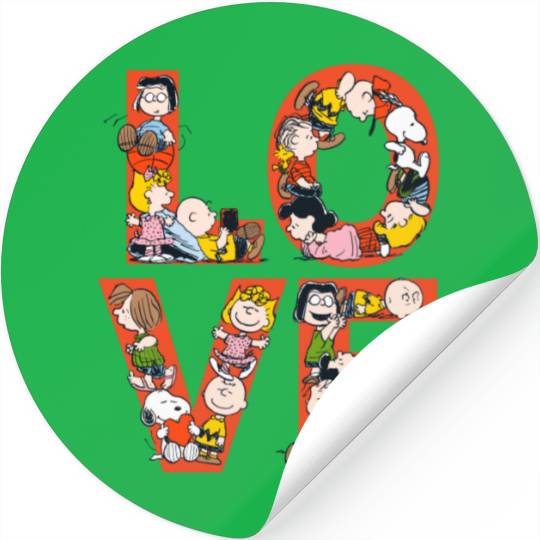 Peanuts - LOVE Stickers