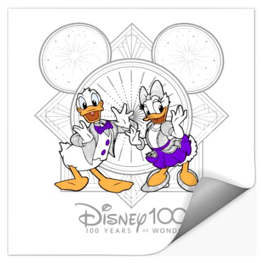 Disney 100 Years of Wonder Stickers, Donald And Daisy Duck Stickers