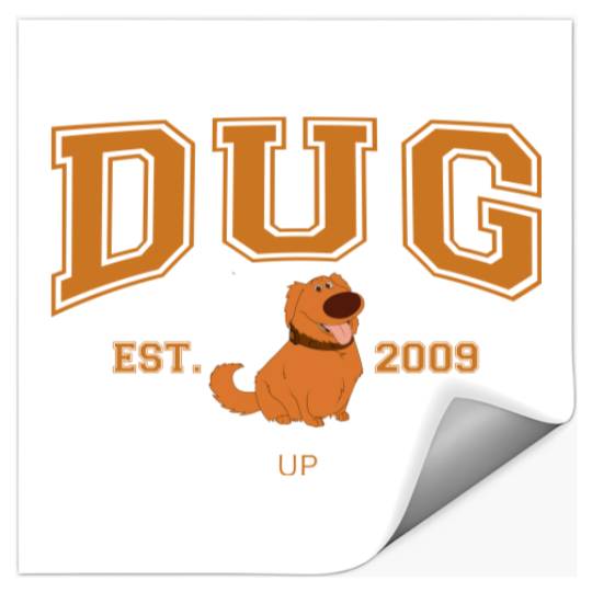 Dug The Dog Stickers, Disney Up Stickers