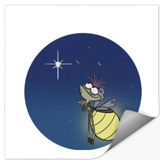 Ray Firefly Evangeline Ma Belle Evangeline Stickers, The Princess and The Frog Disney Stickers