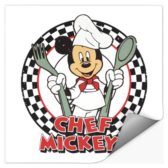 Chef Mickeys Stickers, Contemporary Resort Disney Dining Disney Eats Magic Kingdom Stickers
