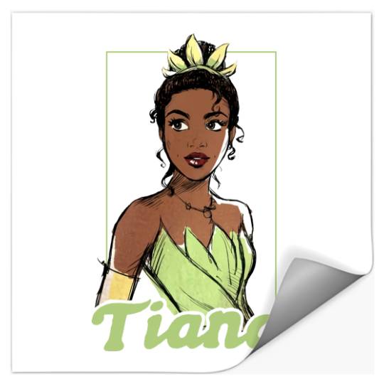 Disney Tiana Princess Stickers, Disneyworld Stickers