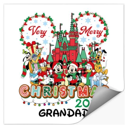 Discover Disney Christmas 2023 Stickers, Disney Christmas Matching Stickers, Disney Custom Stickers