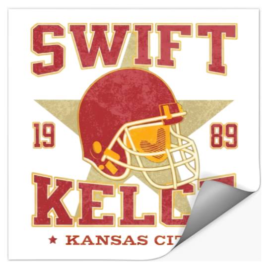 Discover Swift/Kelce Crewneck Stickers, Taylor Stickers