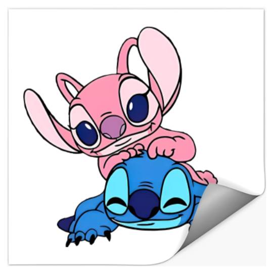 Stitch Disney Stickers, Stitch and Angel Stickers, Disneyland Stickers