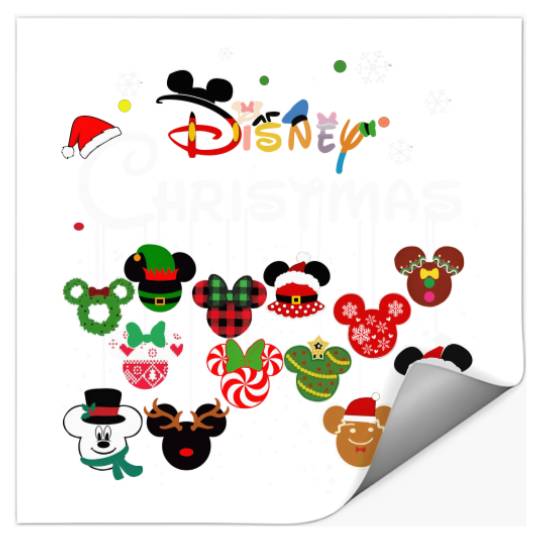 Disney Christmas Stickers, Merry and Bright Stickers