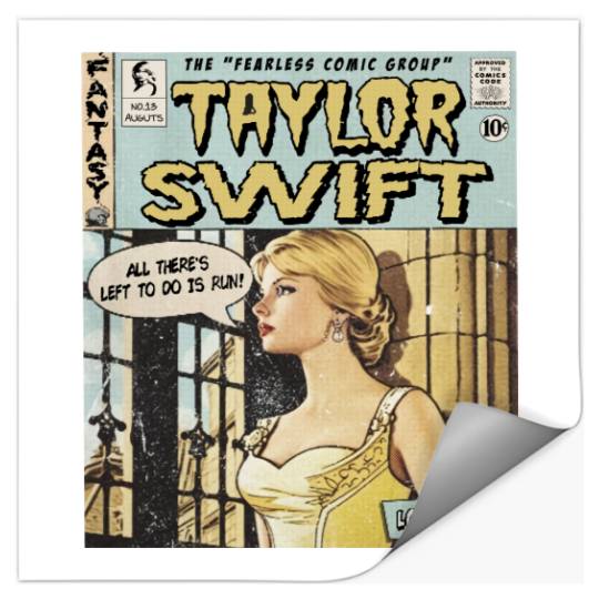 Discover Taylor Comic Stickers, Love Story Vintage Comic Book Album Fearless Taylor Eras Tour 2023