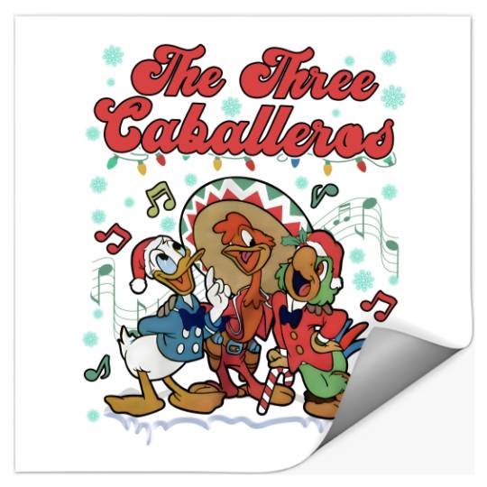 Disney The Three Caballeros Stickers,Three Caballeros Christmas