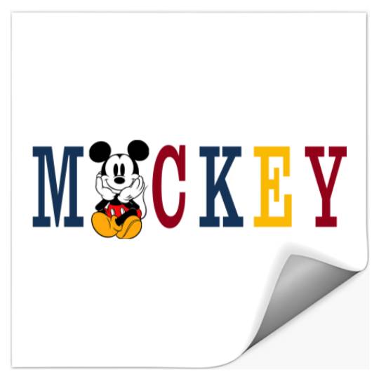 Disney Mickey Mouse embroidered Stickers