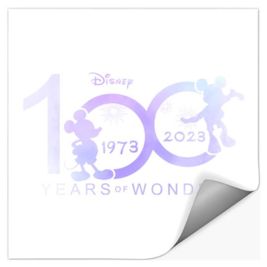 Disney 100 Years Of Wonder Stickers, 100 Year Anniversary, Disney 100th Stickers
