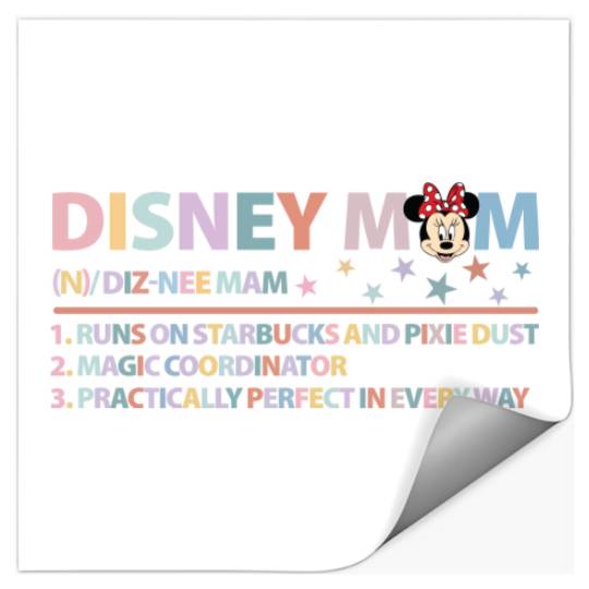 Disney Mom Stickers, Funny Mama Stickers, Happy Mother's Day Stickers