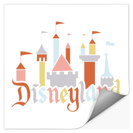 EMBROIDERED | Custom Disney Stickers, Castle Embroidery Stickers, Castle Stickers, Disney World,Disneyland Stickers, Disney Hoddie