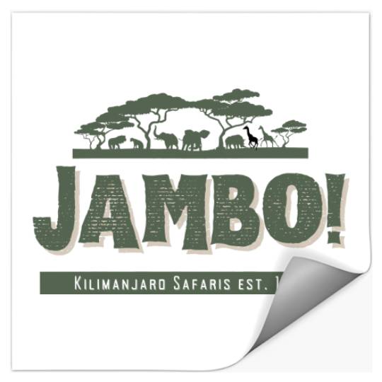 Jambo! Kilimanjaro Safaris - Animal Kingdom Disney - Stickers