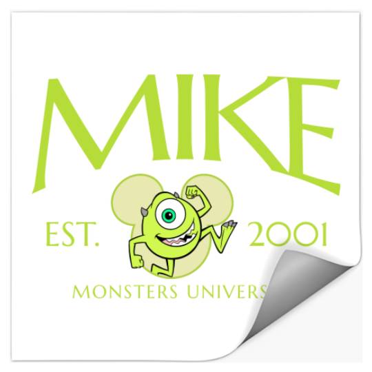 Disney Stickers, Monsters Inc Characters Stickers